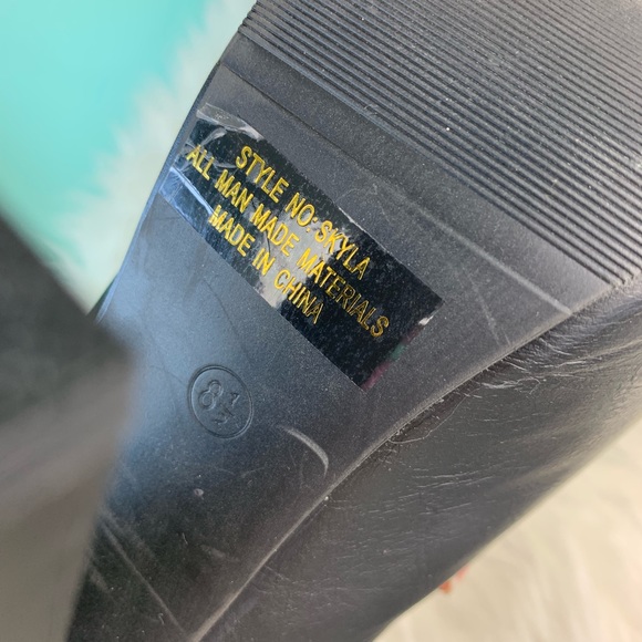 Herstyle black platform booties - Picture 6 of 8